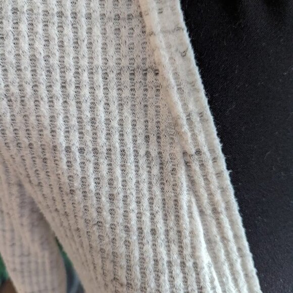 NINE BRITTON Blair Button Waffle Duster Cardigan- Size Small - Picture 4 of 9